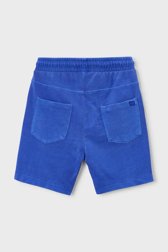Mayoral gyerek pamut rövidnadrág 3215.5J.Mini.PPY2 kék SS26