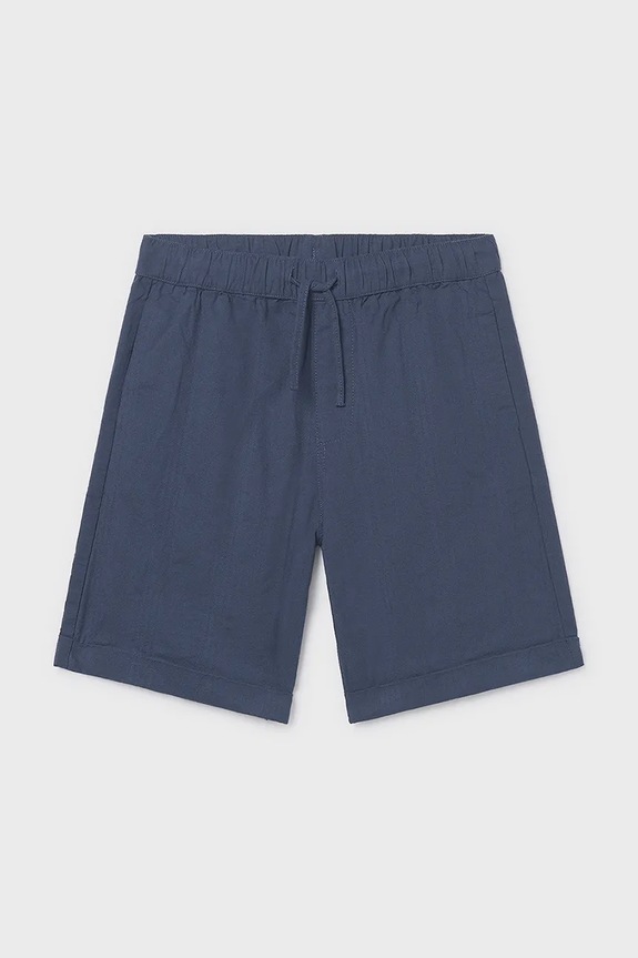 Παιδικό βαμβακερό σορτς Mayoral casual σκούρο μπλε 6215.7B.Junior.PPY2