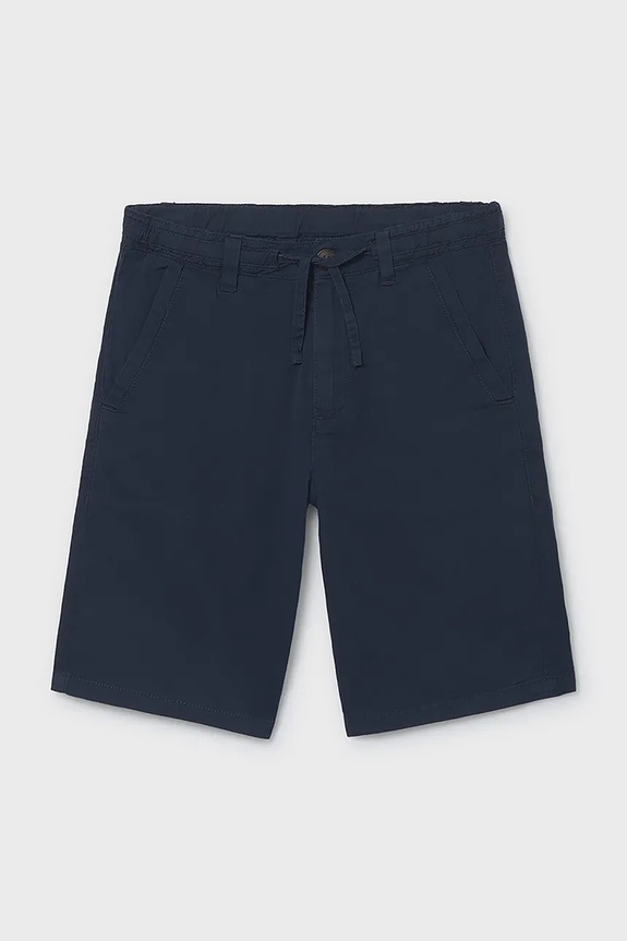 Mayoral pantaloni scurți din bumbac pentru copii casual bleumarin 6216.7B.Junior.PPY2