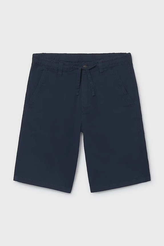 Mayoral pantaloni scurți din bumbac pentru copii casual bleumarin 6216.7B.Junior.PPY2