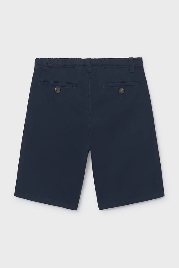 Mayoral pantaloni scurți din bumbac pentru copii 6216.7B.Junior.PPY2 bleumarin SS26