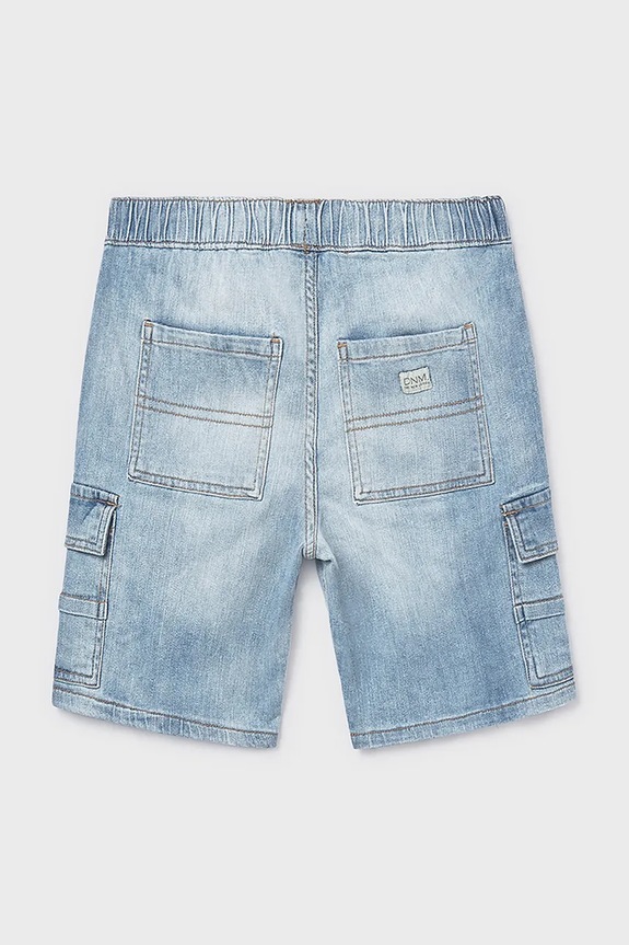 Mayoral pantaloni scurți din denim pentru copii 6218.7C.Junior.PPY2 albastru SS26
