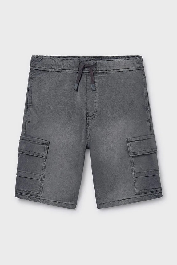 Дитячі джинсові шорти Mayoral casual сірий 6218.7C.Junior.PPY2