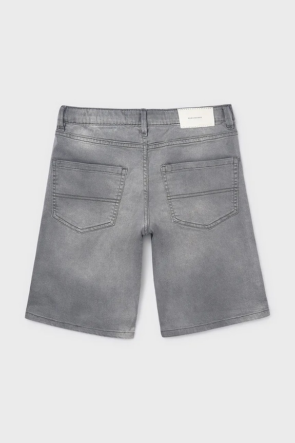 Mayoral pantaloni scurți din denim pentru copii 6220.7G.Junior.PPY2 gri SS26