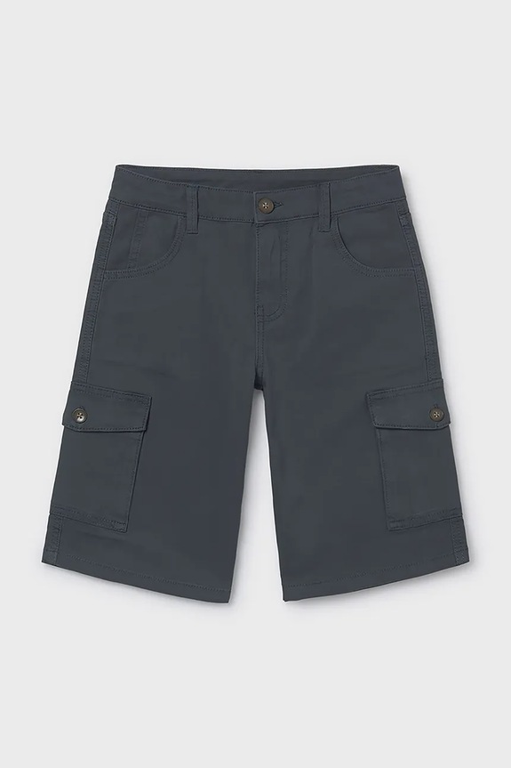 Mayoral pantaloni scurți copii casual negru 6221.7G.Junior.PPY2