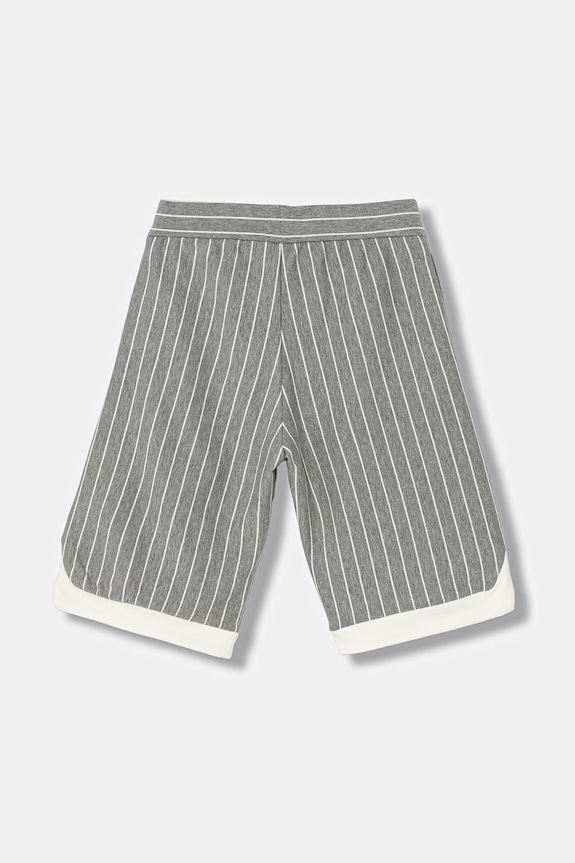 Dječaci Dječje pamučne kratke hlače Emporio Armani EB001057.AF21874 siva