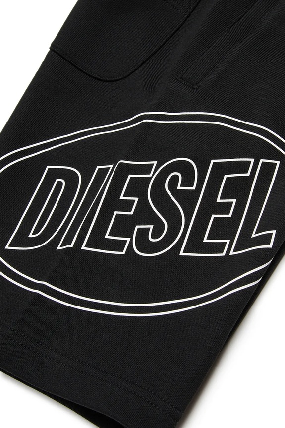 Diesel shorts di lana bambino/a PCIRCLE SHORT SHORTS nero J02676.0GEAD