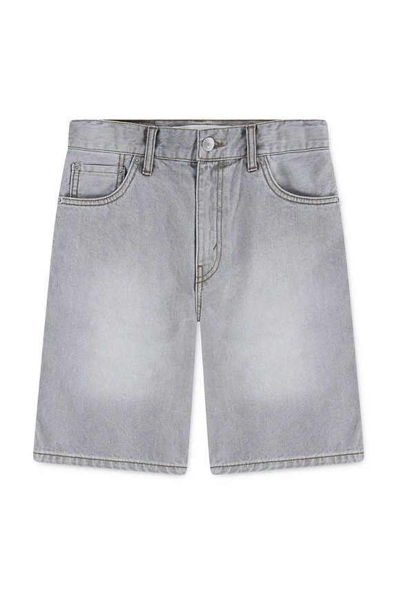 Otroške kratke hlače iz jeansa Levi's SKATE SHORTS 9EK286 siva SS26