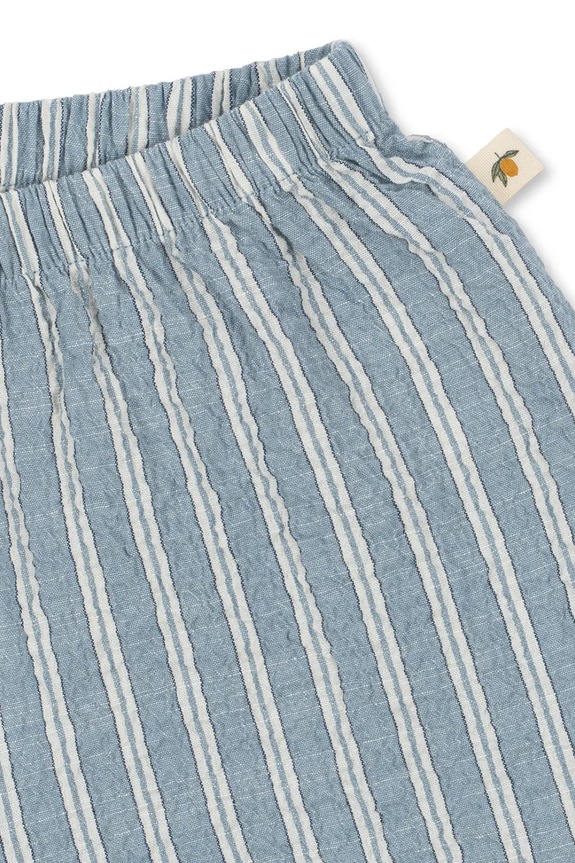 Detské krátke nohavice Konges Sløjd ELLIOT SHORTS GOTS modrá KS104781.PPY2