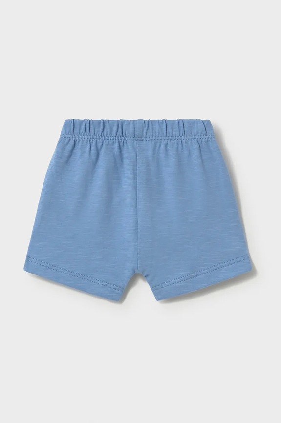 Παιδικό βαμβακερό σορτς Mayoral Newborn 1273.1R.Newborn.PPY2 μπλε SS26