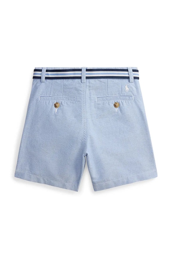 Παιδικό βαμβακερό σορτς Polo Ralph Lauren 322963291502 μπλε SS26