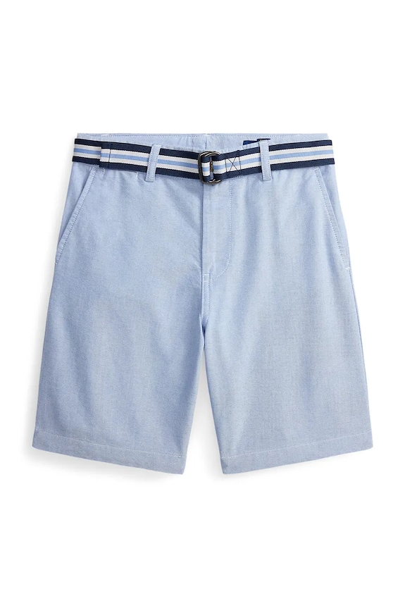 Detské bavlnené šortky Polo Ralph Lauren bavlna modrá 323963291500