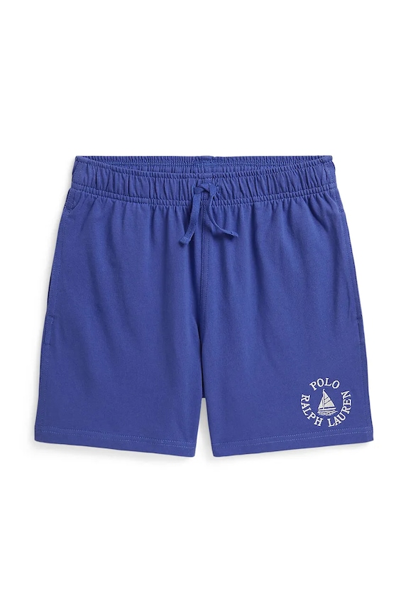 polo Ralph Lauren pantaloni scurți sport pentru copii bumbac albastru 323A12247001