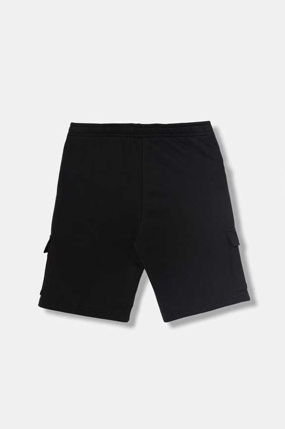 Puma szorty dresowe dziecięce z bawełną ESS No. 1 Logo 684925 czarny SS26