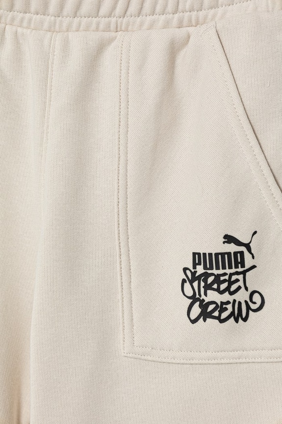 Chłopiec Puma szorty dziecięce MID90s 691748 beżowy