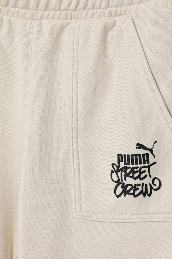 Chłopiec Puma szorty dziecięce MID90s 691748 beżowy