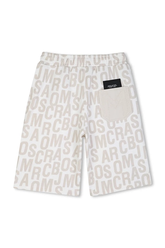Marc Jacobs спортивные шорты для детей из хлопка W60783.156 бежевый SS26