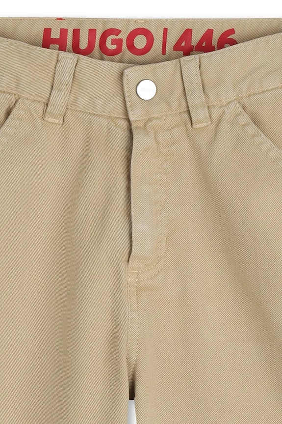 HUGO pantaloni scurți copii bej G00990.114.150