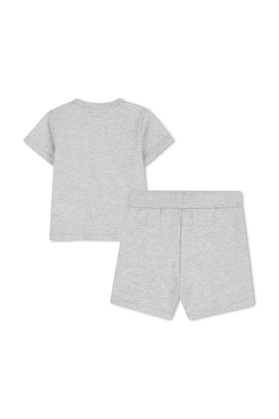 Kenzo Kids komplet niemowlęcy K61708.71.81 szary SS26