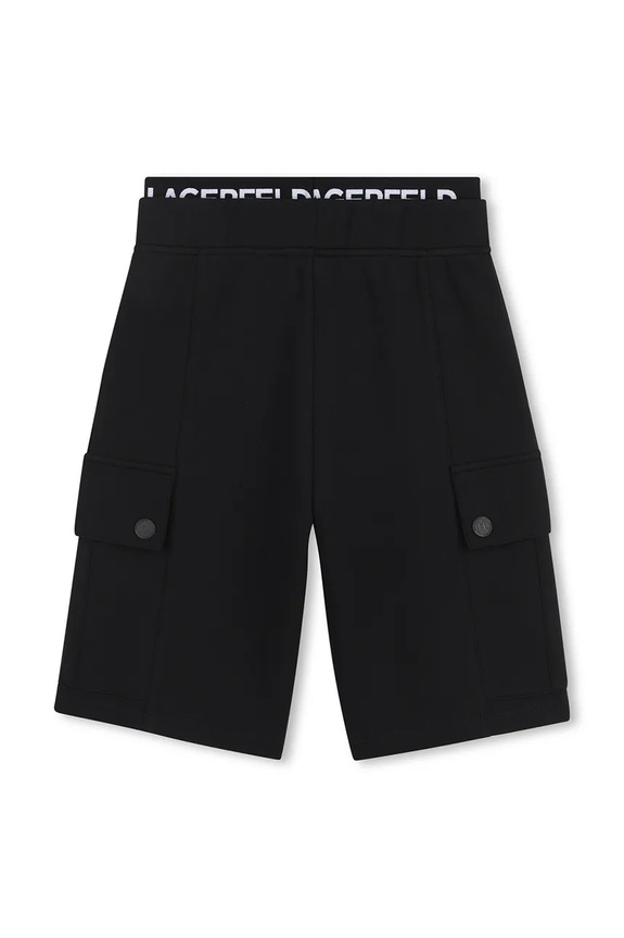 CHLAPEC Dětské kraťasy Karl Lagerfeld Z31083.162.174 černá