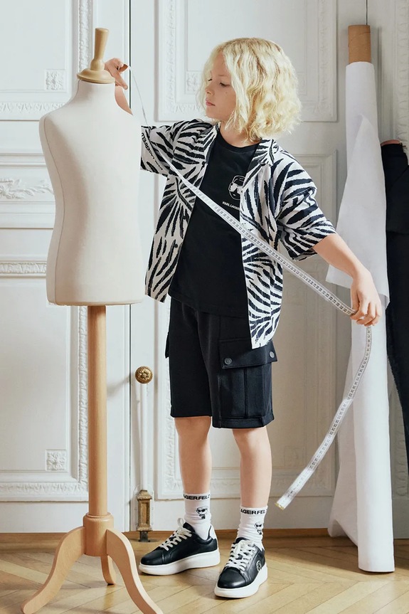 Karl Lagerfeld pantaloni scurți copii Z31083.114.150 negru