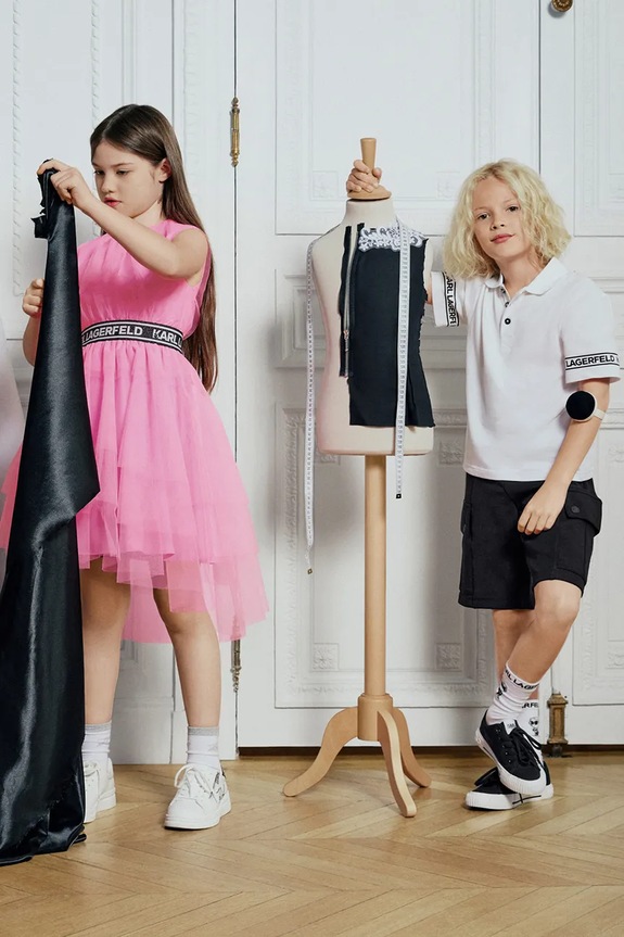 Karl Lagerfeld pantaloni scurți copii Z31083.114.150