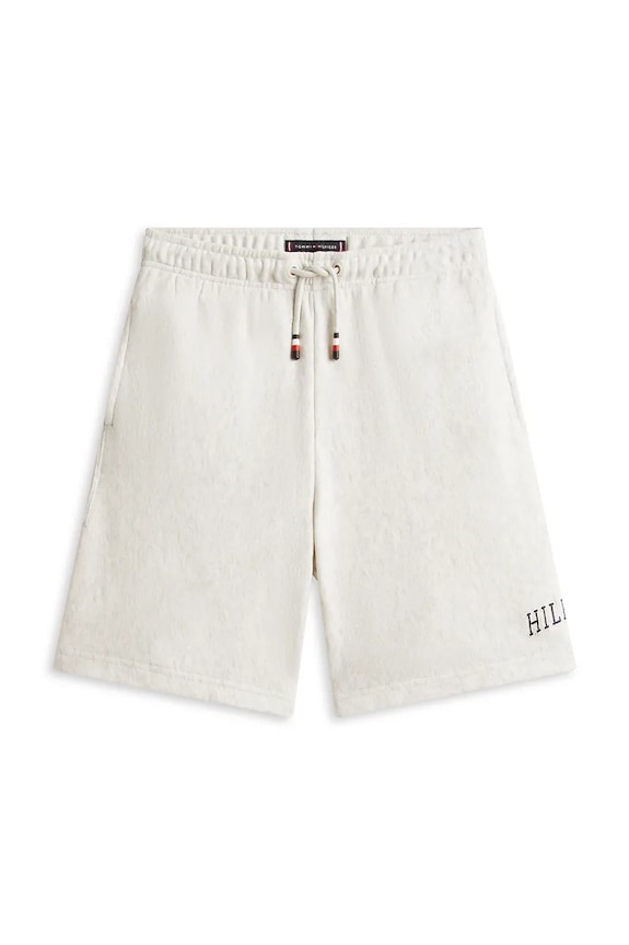 Tommy Hilfiger pantaloni scurți pentru copii, din bumbac KB0KB10244.116.122.PPY2 gri SS26