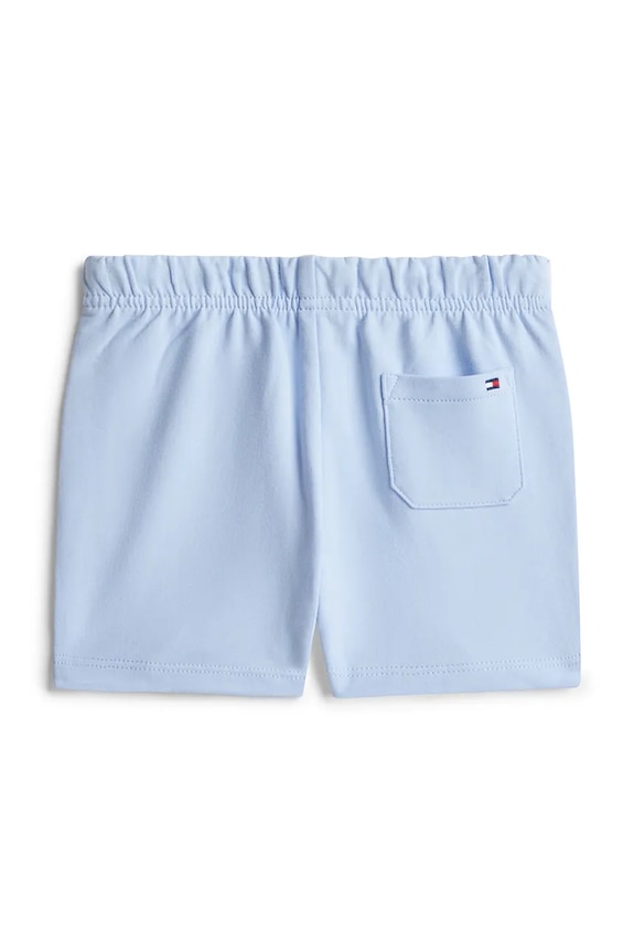 Tommy Hilfiger teplákové šortky detské bavlnené s elastanom KN0KN02349.PPY2 modrá SS26