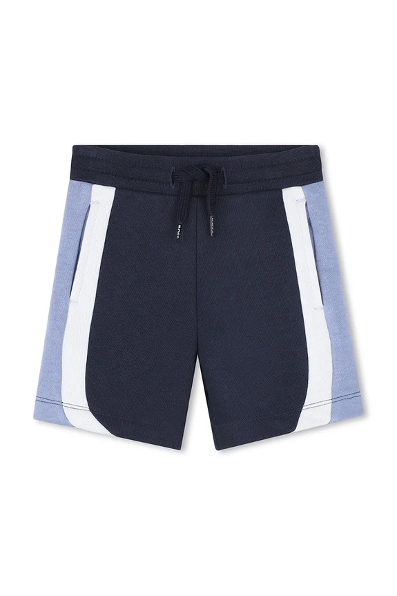 Kratke hlače za bebe BOSS casual mornarsko plava J52873.86.94