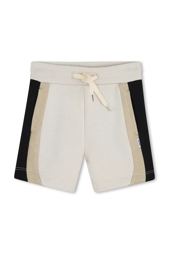 Kratke hlače za bebe BOSS casual bež J52873.86.94