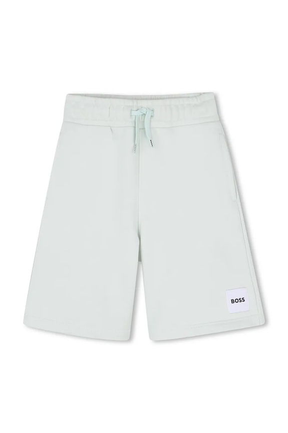 BOSS szorty dziecięce J52928.102.108 turkusowy SS26