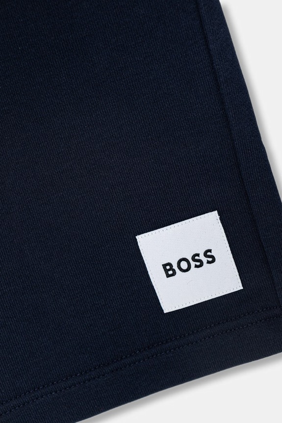 Chlapec Detské krátke nohavice BOSS J52928.114.150 tmavomodrá