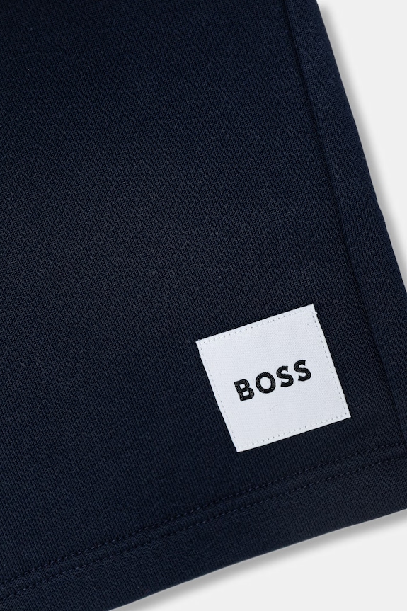 Chlapec Detské krátke nohavice BOSS J52928.114.150 tmavomodrá