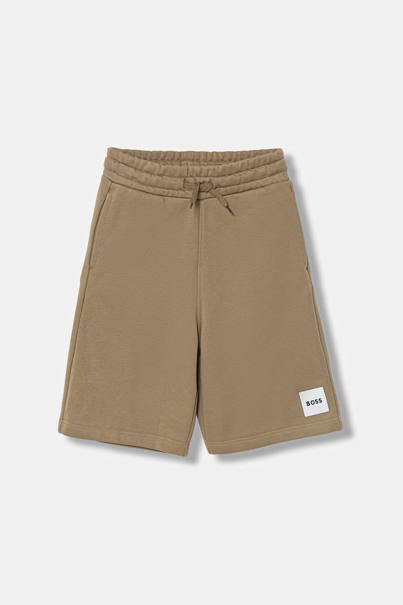 BOSS pantaloni scurți copii casual verde J52928.114.150