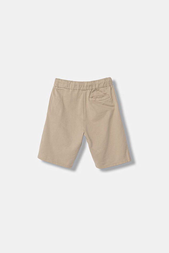Dječje pamučne kratke hlače Guess L6GD02.KA6R4.PPY2.M bež SS26
