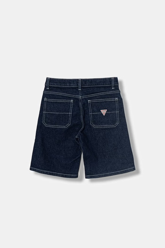 Guess šortky detské rifľové L6GD12.D8110.PPY2.M tmavomodrá SS26