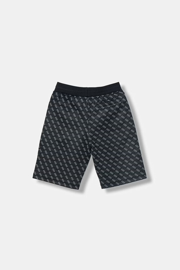 Guess teplákové šortky detské bavlnené L5RD07.K7122.PPY2.M čierna SS26