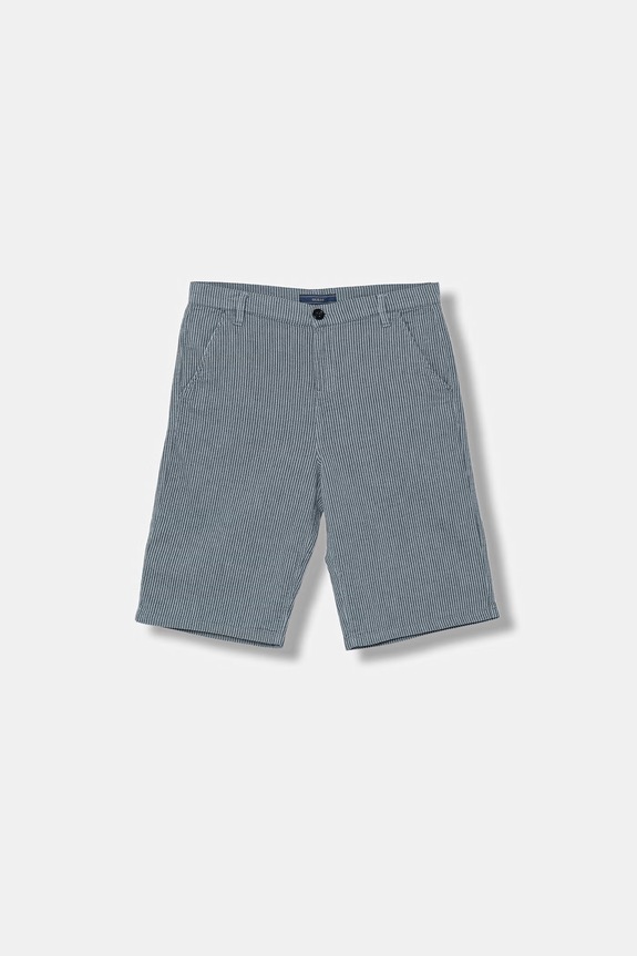 Guess szorty chino dziecięce bawełniane L6GD10.WN400.PPY2.M granatowy SS26