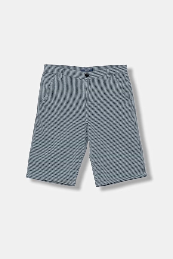 Guess къс панталон чино за деца от памук L6GD10.WN400.PPY2.M тъмносин SS26