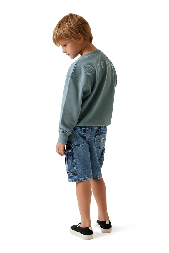 Guess szorty cargo dziecięce jeansowe L6GD16.D45E0.PPY2.M