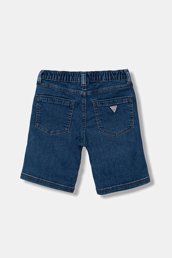 Guess pantaloni scurți pentru copii, din denim N6GD12.D4CA0.PPY2.M albastru SS26