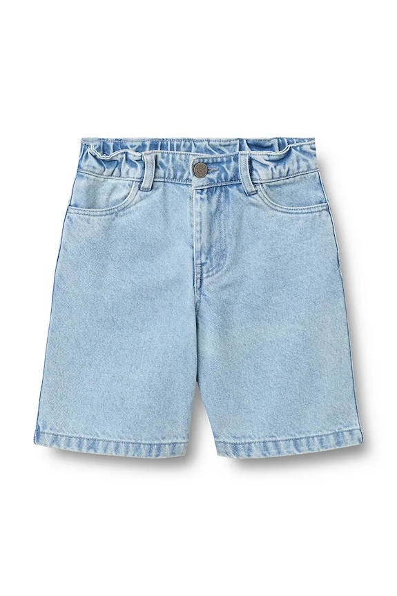 Wheat pantaloni scurți din denim pentru copii casual albastru 2953.432.GOTS