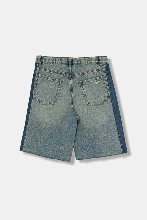 United Colors of Benetton bermude za djecu od trapera 488PC904U.G.seasonal plava SS26