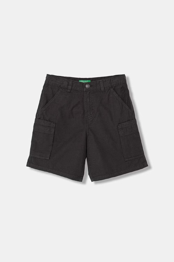 United Colors of Benetton cargo kratke hlače za djecu od pamuka siva 456SC904V.G.seasonal