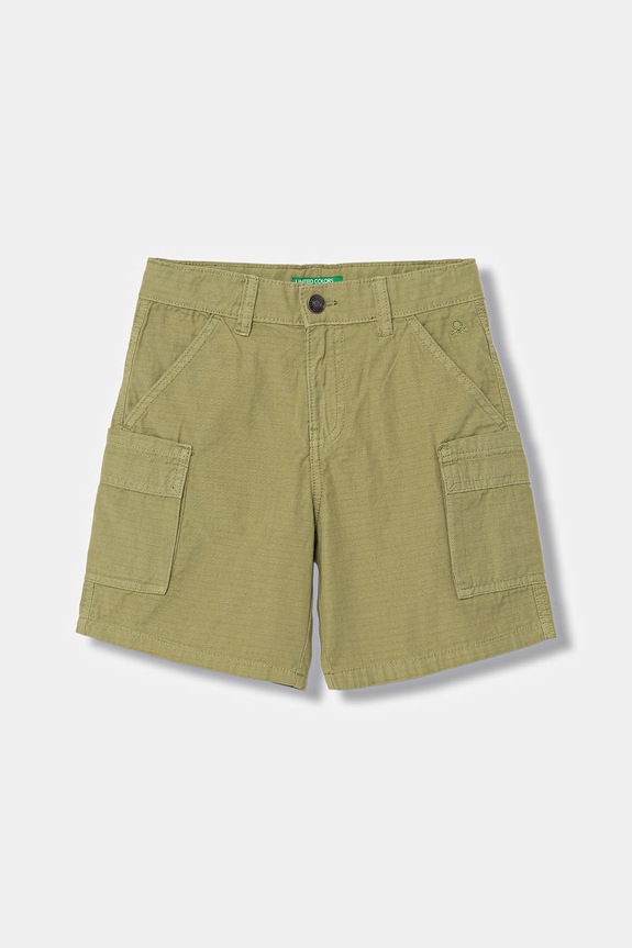 United Colors of Benetton cargo kratke hlače za djecu od pamuka zelena 456SC904V.G.seasonal