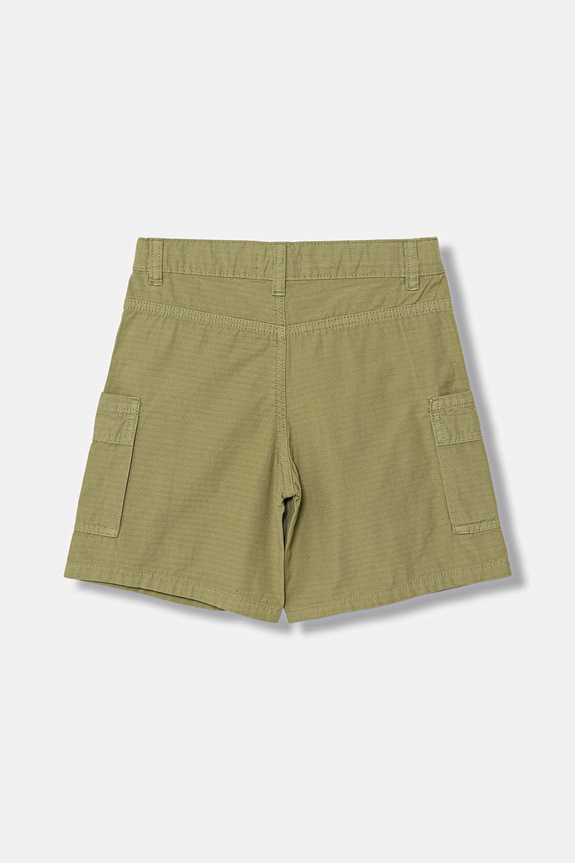 United Colors of Benetton cargo kratke hlače za djecu od pamuka 456SC904V.G.seasonal zelena SS26