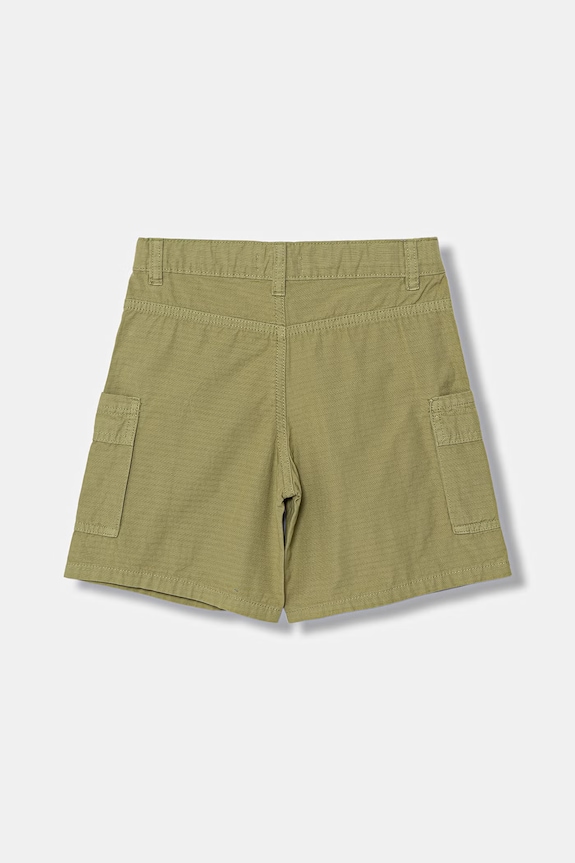 United Colors of Benetton cargo kratke hlače za djecu od pamuka 456SC904V.G.seasonal zelena SS26