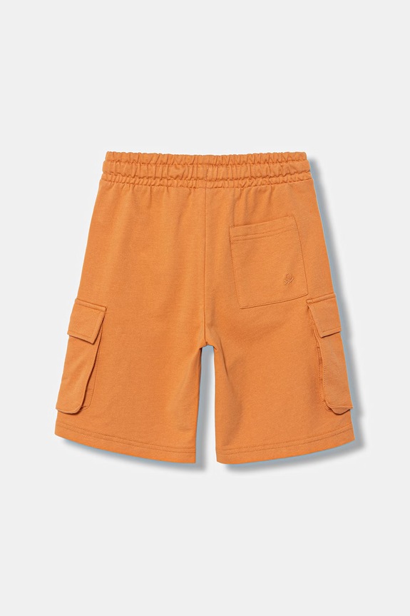 United Colors of Benetton cargo kratke hlače za djecu od pamuka 39DJC902N.G.season.PPY2 narančasta SS26