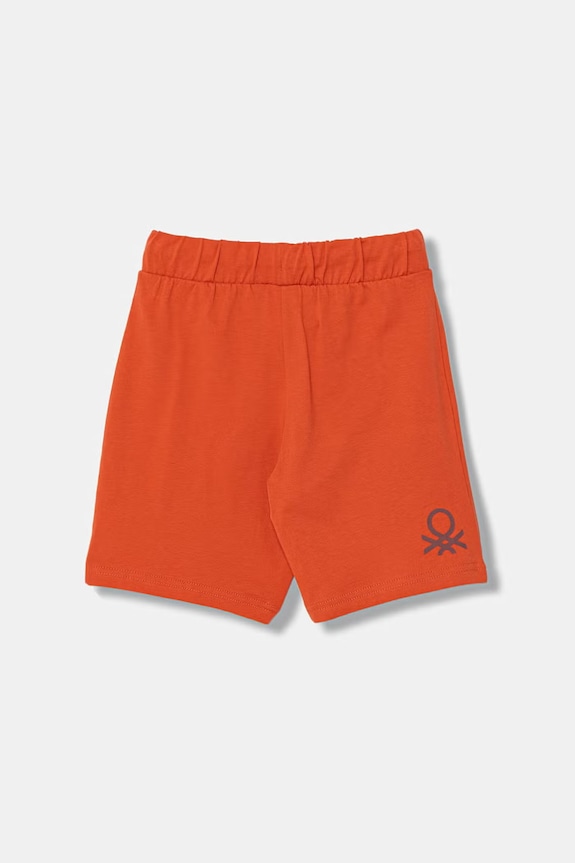 United Colors of Benetton gyerek pamut melegítő 3BL0G900Q.P.season.PPY2 narancssárga SS26