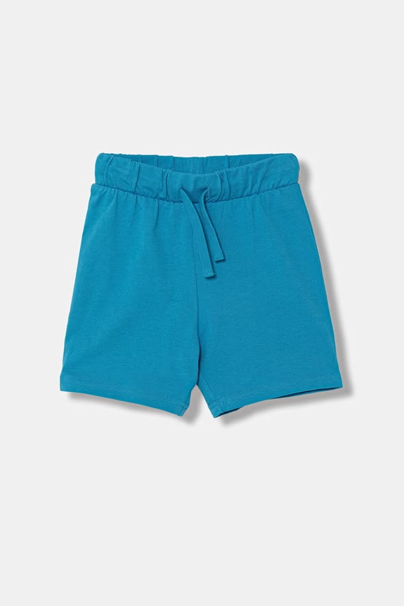 United Colors of Benetton pantaloncini da tuta per bambini in cotone blu 3BL0G900Q.P.season.PPY2